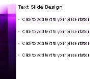 Smooth Tech P PowerPoint Template text slide design
